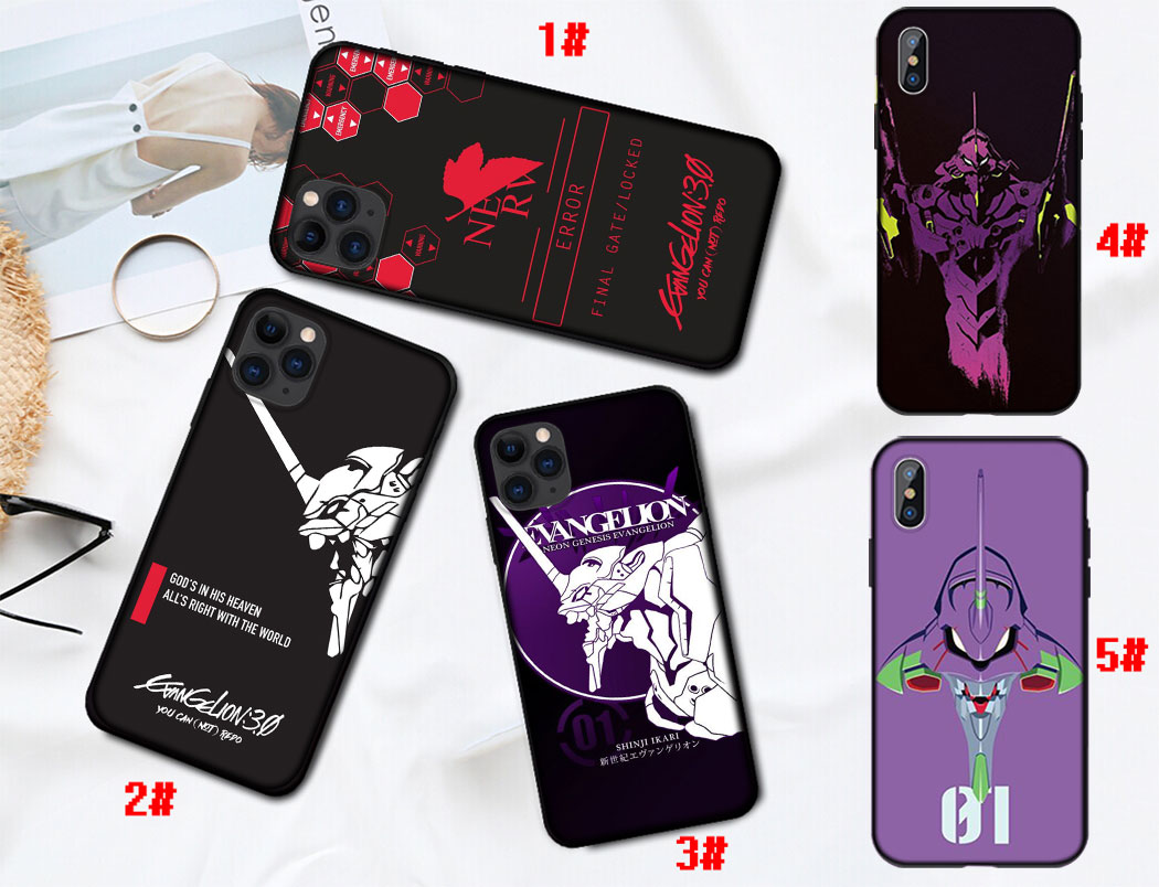 Mềm Ốp Lưng Neon Genesis Evangelion Nhiều Mẫu Mã Cho Điện Thoại Iphone X Xr Xs Max 5 6 5s 6s 7 8 Plus Se Hhh19