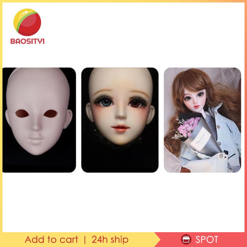 [Baosity1] 1 / 3 Bộ Phận Cơ Thể Búp Bê Không Sơn Thay Thế DIY