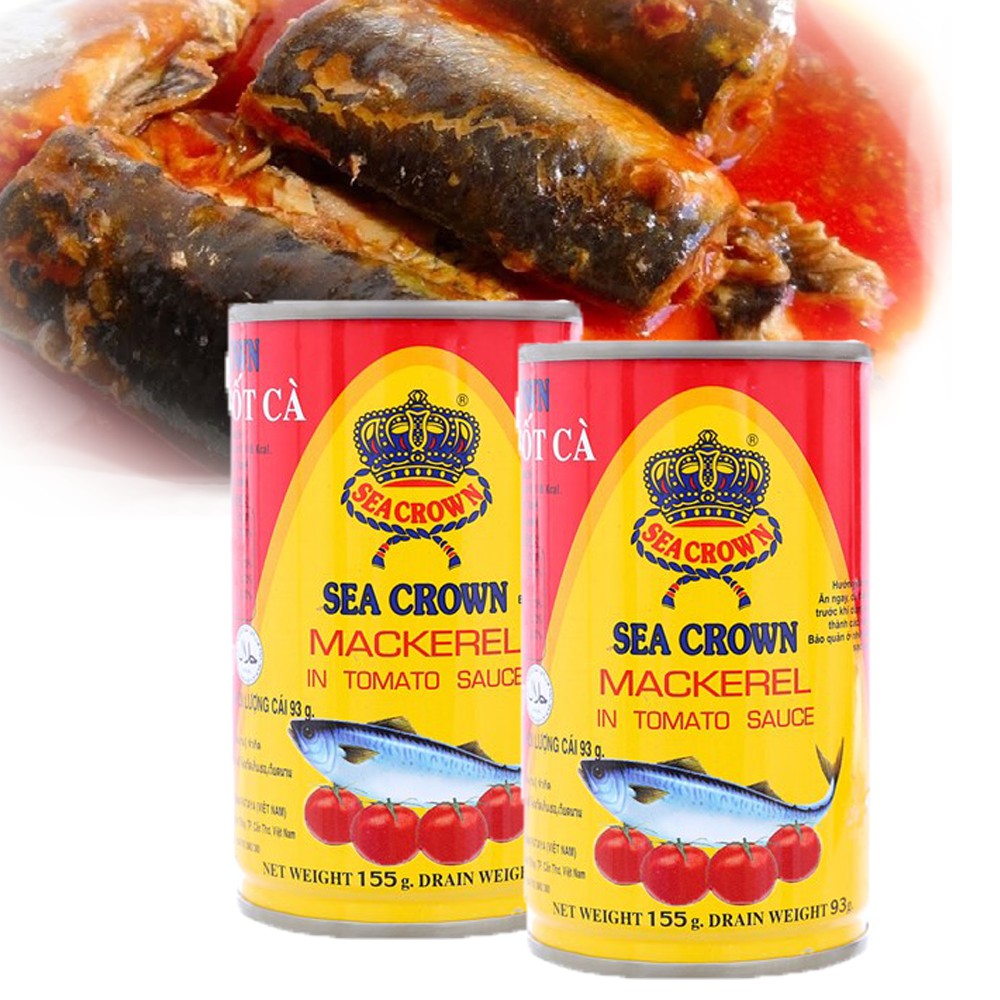 Cá trích sốt cà Seacrown 155g