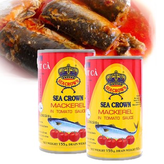 Cá trích sốt cà Seacrown 155g (Date 2026)