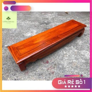 Đế khung ảnh,giá đỡ khung ảnh kỷ dài kê tượng thần tài cao 10cm sâu 13cm có 6 kích thước 30,35,40,45,52,63 gỗ hương