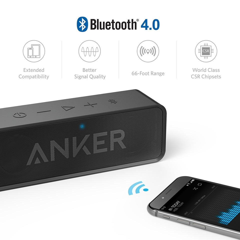 Loa Bluetooth Anker SoundCore - A3102 [CHÍNH HÃNG PHÂN PHỐI, BẢO HÀNH 18 THÁNG]