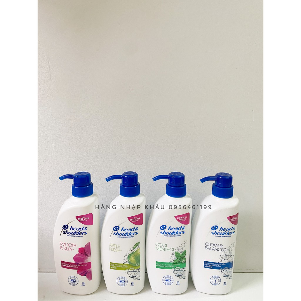 Mẫu Mới Dầu gội head and shoulder Thái Lan 410ml