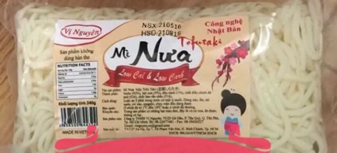 Bún nưa, mì nưa (Date moi)