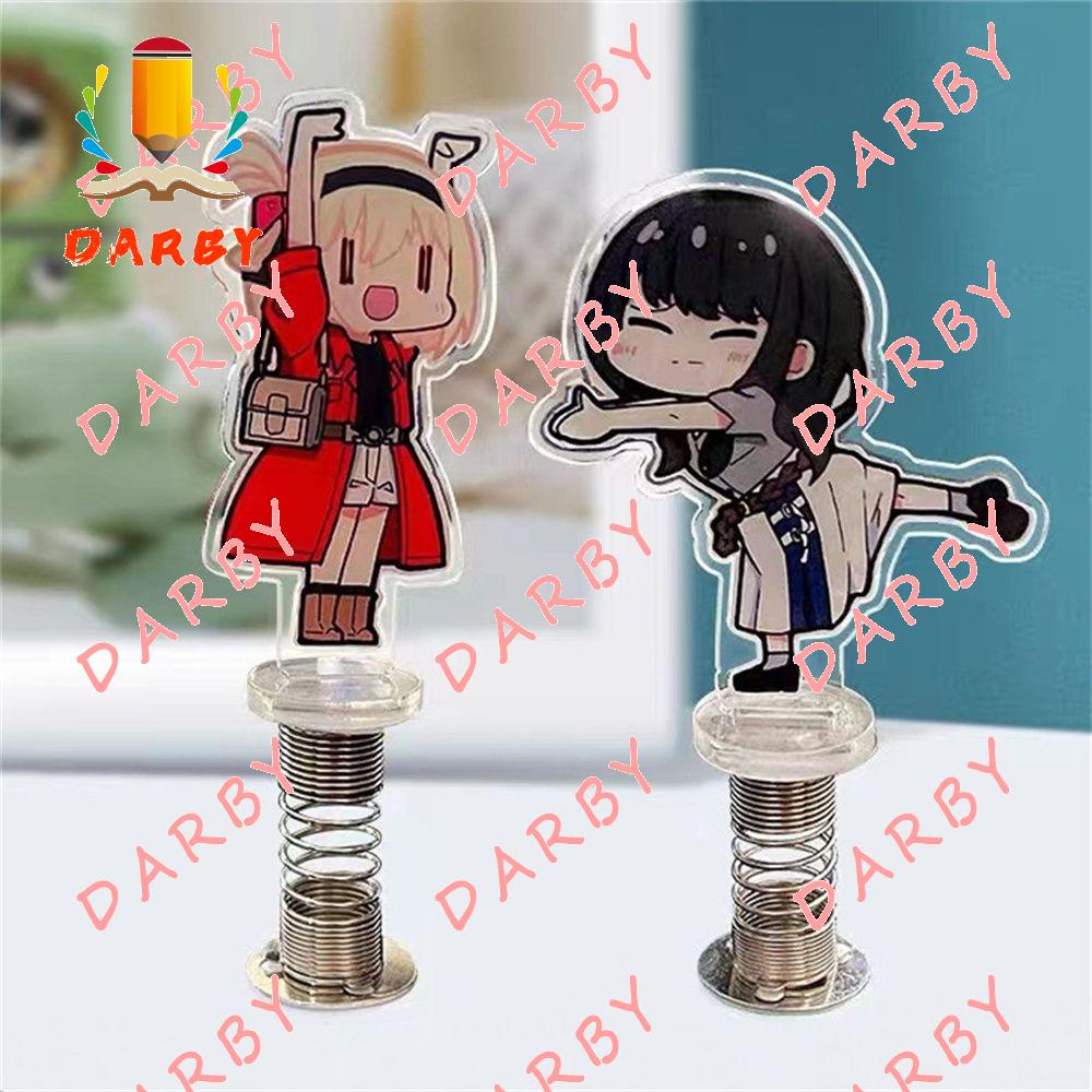 Móc Khóa Đồ trang trí Nhân Vật Lycoris Recoil Accesorios Trong Phim Hoạt Hình DARBY Lycoris Recoil