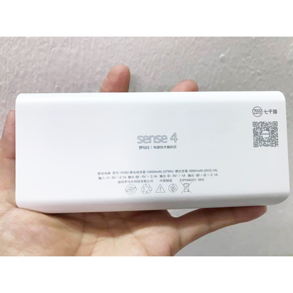 Sạc Dự Phòng Romoss Sense 4 10000mah- Bảo hành 12 tháng_ Ảnh thật  on 63839