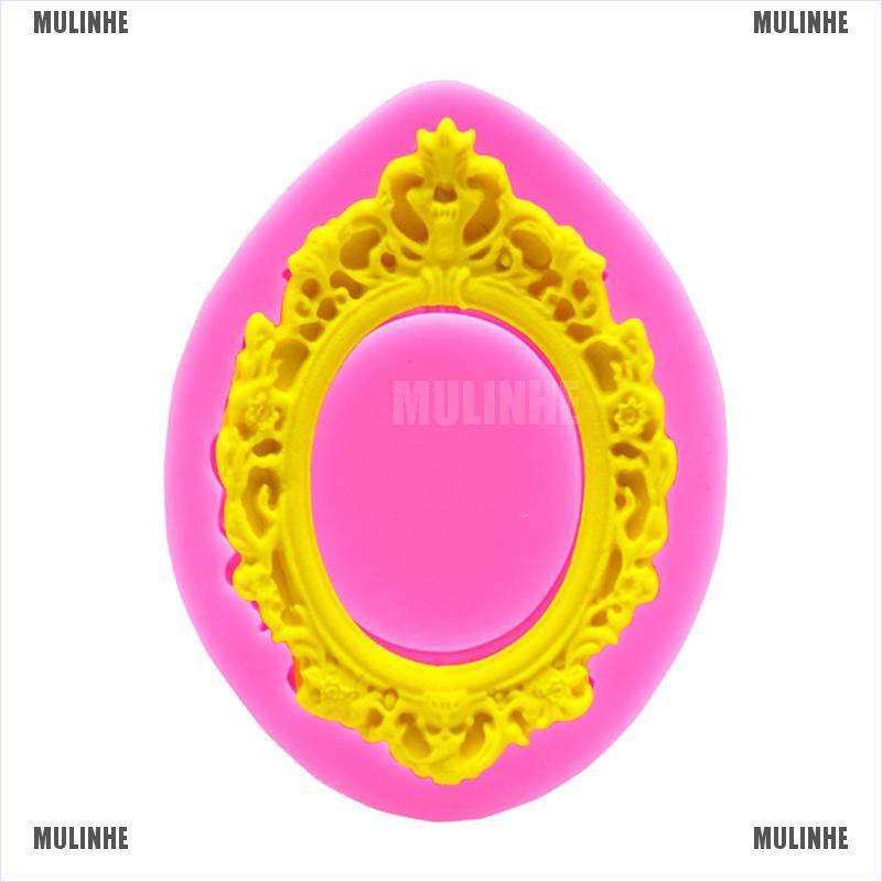 Khuôn Silicone Làm Bánh Tạo Hình Khung Ảnh 3D Độc Đáo Tiện Dụng