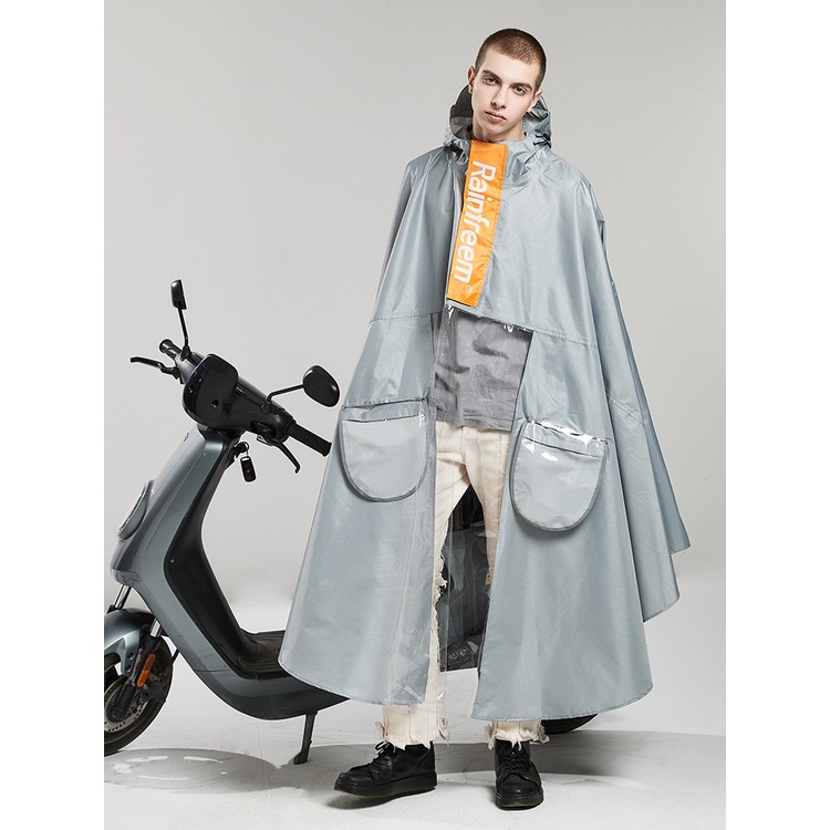 Áo Mưa Đơn Dày Dặn Phong Cách Mới Cho Nam Nữ