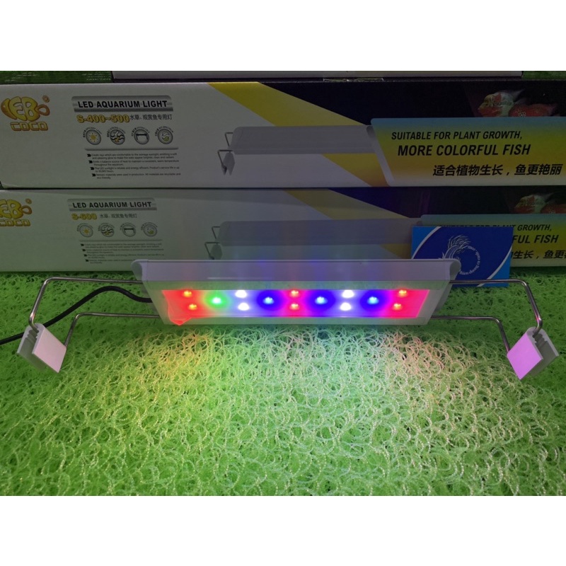Đèn LED máng COCO ánh sáng RGB cho bể cá cảnh