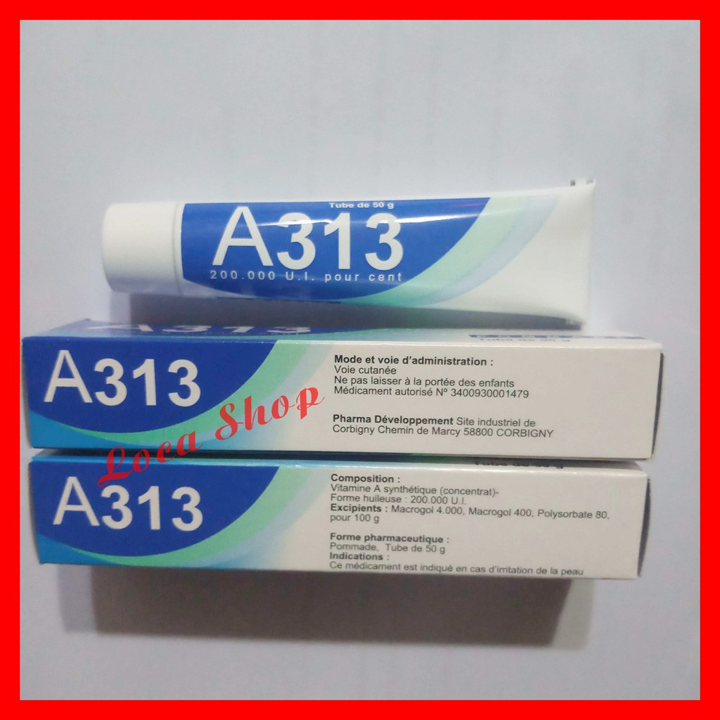 Retinol A313 - Kem giảm mụn giảm thâm và chống lão hóa da