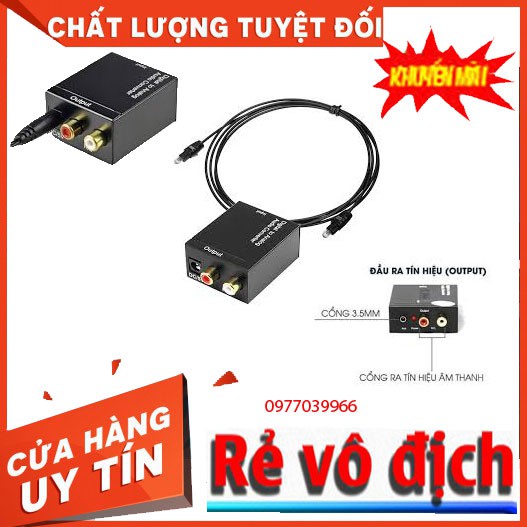 Bộ chuyển đổi âm thanh quang học sam sung  optical sang AV ra audio tiếng to