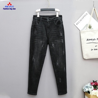 Quần jean baggy nữ big size ( ảnh thật + video)