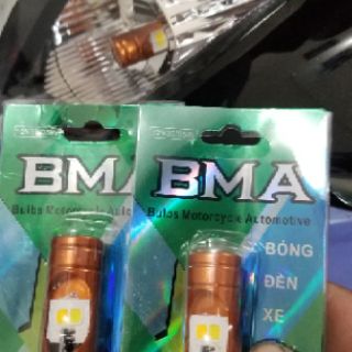 [Siêu Sáng] Led Pha BMA Cos Vàng/Pha Trắng chân M5 (Wave Dream, Ex nhỏ, Si Hello, Axelo Indo,...)