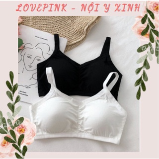 Áo Bra 3 dây hàng cực đẹp, Áo Bra dây học sinh có đệm ngực.