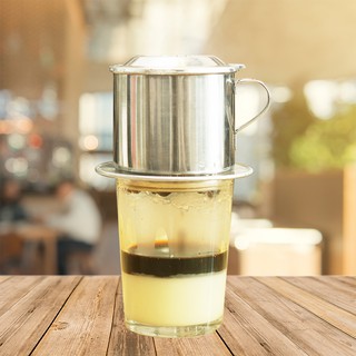 Phin pha cà phê - Phin inox Light Coffee cở 6cm