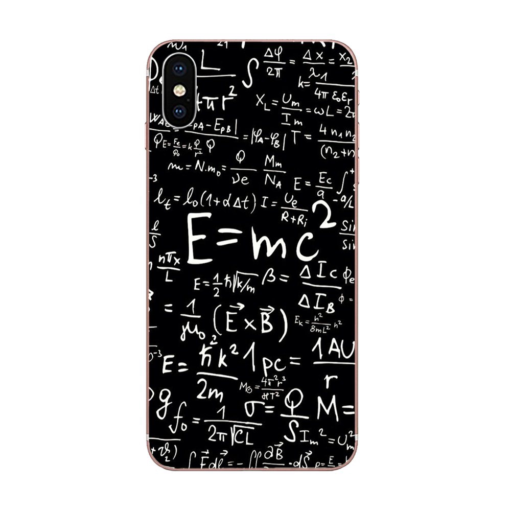 Ốp Điện Thoại Mềm Hình Toán Học Albert Einstein Cho Samsung Galaxy A10 A20 A20E A3 A40 A5 A50 A7 J3 J5 J6 J7 2016 2017 2018