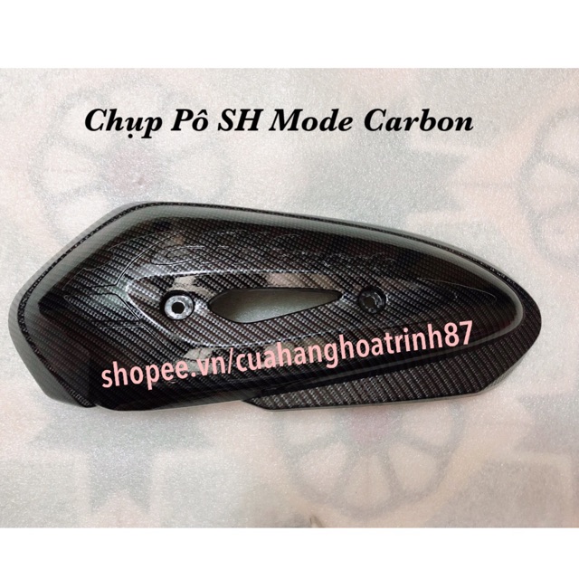 Ốp Pô SH Mode Carbon