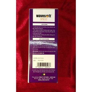 (SIÊU MỌC TÓC) Chai xịt dưỡng phục hồi tóc Wavesoft Spray 100ml