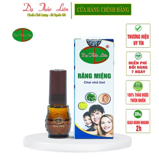 Tinh Dầu Răng Miệng Dạ Thảo Liên 100% Thảo Dược Thiên Nhiên 5ml Da Thao