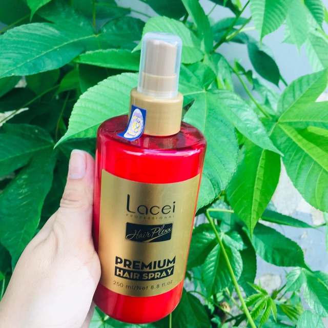 XỊT DƯỠNG LACEI/XỊT DƯỠNG GIỮ NẾP TÓC LACEI HAIR PLEXX PREMIUM HAIR SPRAY 250ML - Hàng Công Ty