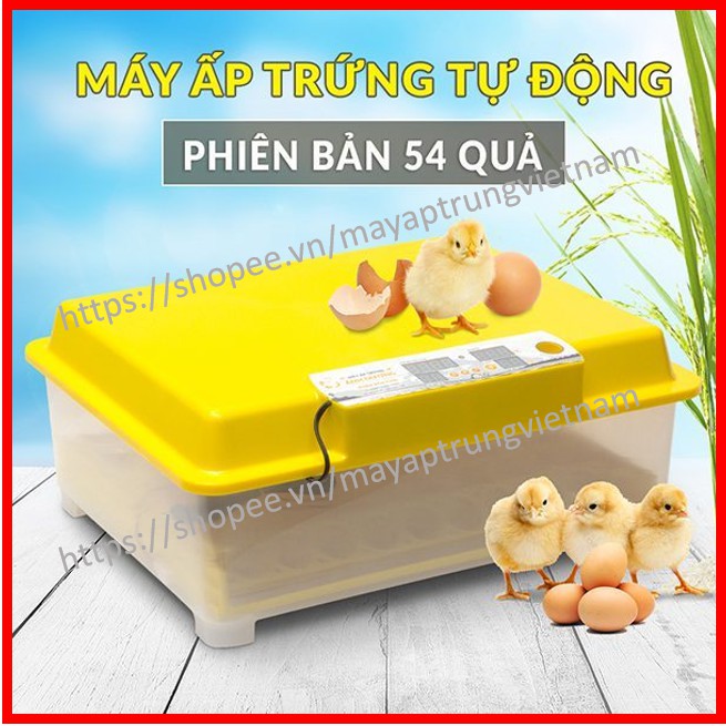 [Đảm bảo nở trên 90%] Máy ấp trứng tự động Ánh Dương - 1 khay ấp tất cả các loại trứng