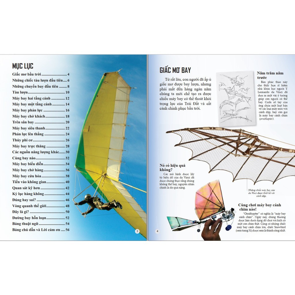 SÁCH - Bách khoa tri thức về khám phá thế giới cho trẻ em - Planes - Máy bay