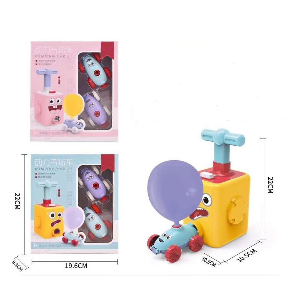 Đồ chơi xe bơm bong bóng (nhiều mẫu)