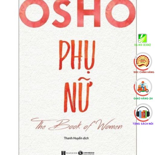 Sách - Osho Phụ Nữ - The Book Of Women [Thái Hà Books]