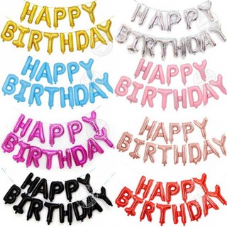 13 bóng chữ cái Happy Birthday