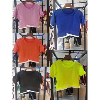 Áo Crop Top Thun Lạnh 4 Chiều