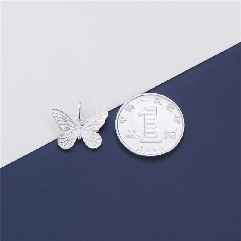 Mặt Dây Chuyền Bạc S925 Hình Bướm Xinh Xắn