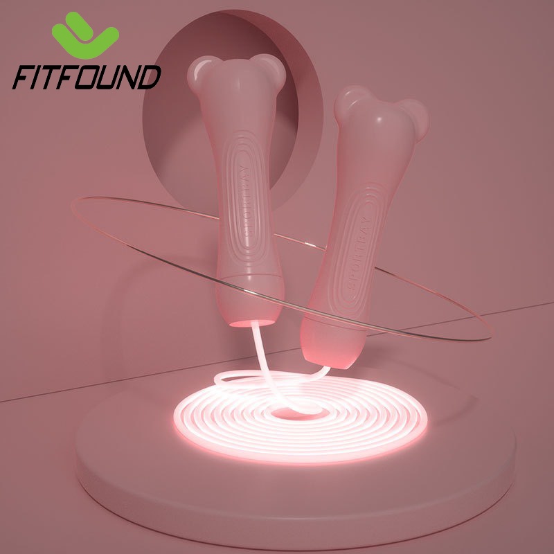 Dây Nhảy Đàn Hồi  Phát Sáng Hỗ Trợ Luyện Tập Thể Lực Thể Dục, Thể Thao