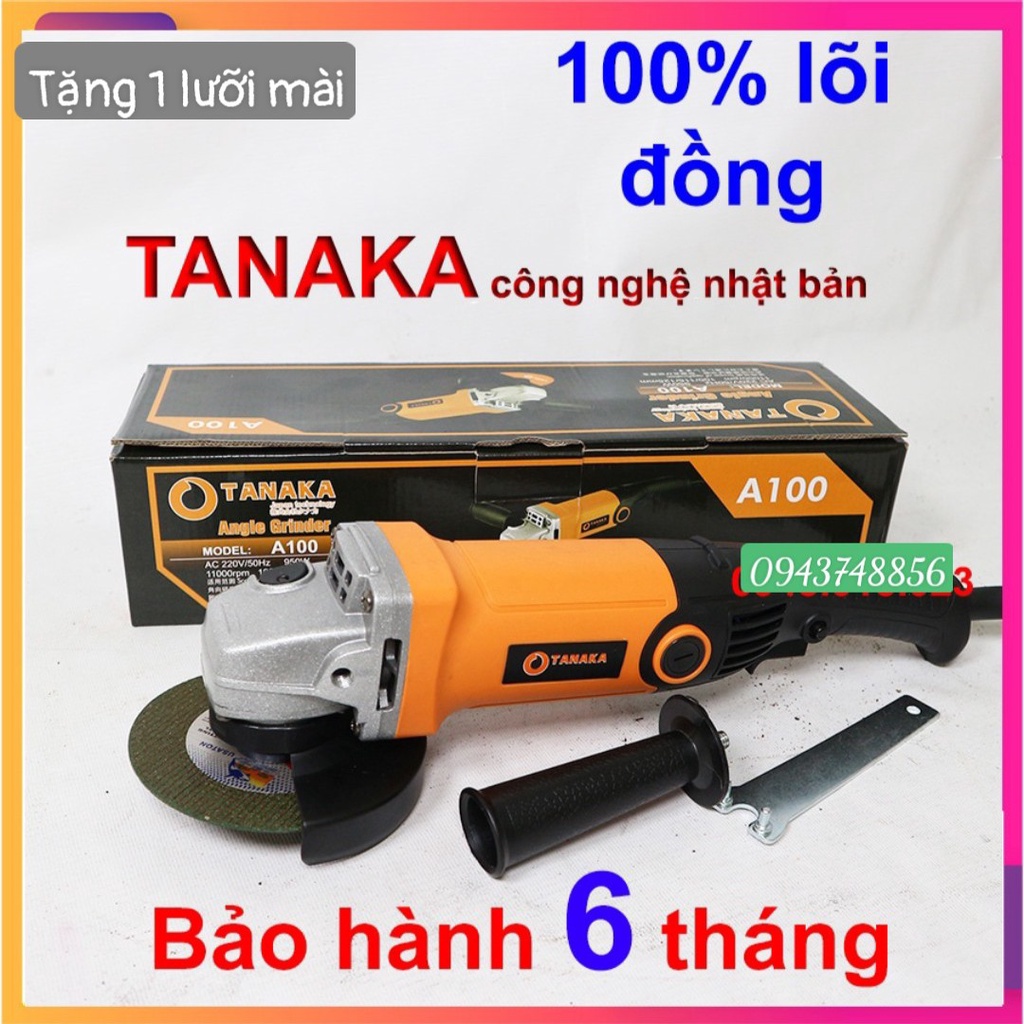 Máy mài cầm tay Tanaka bảo hành 6 tháng