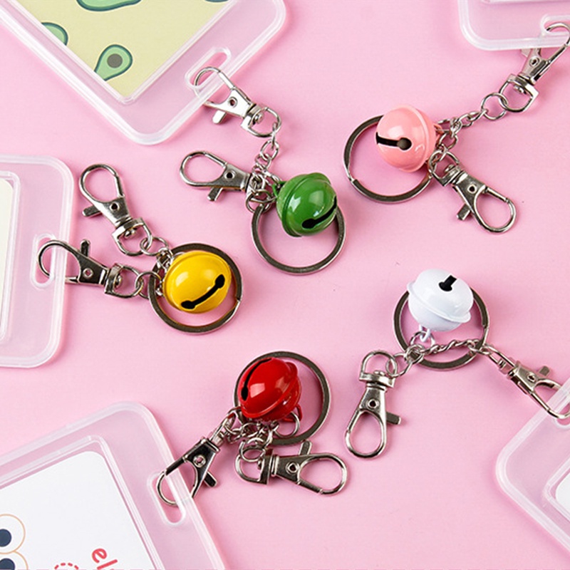 Ví Đựng Thẻ ID / Thẻ ID Trong Suốt Kèm Móc Khóa Tiện Dụng Cho Học Sinh / Văn Phòng