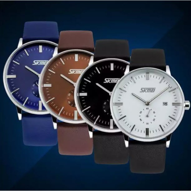 Đồng Hồ Nam SKMEI KWJAPAN Dây Da Siêu Bền Chống Nước Tốt | BigBuy360 - bigbuy360.vn