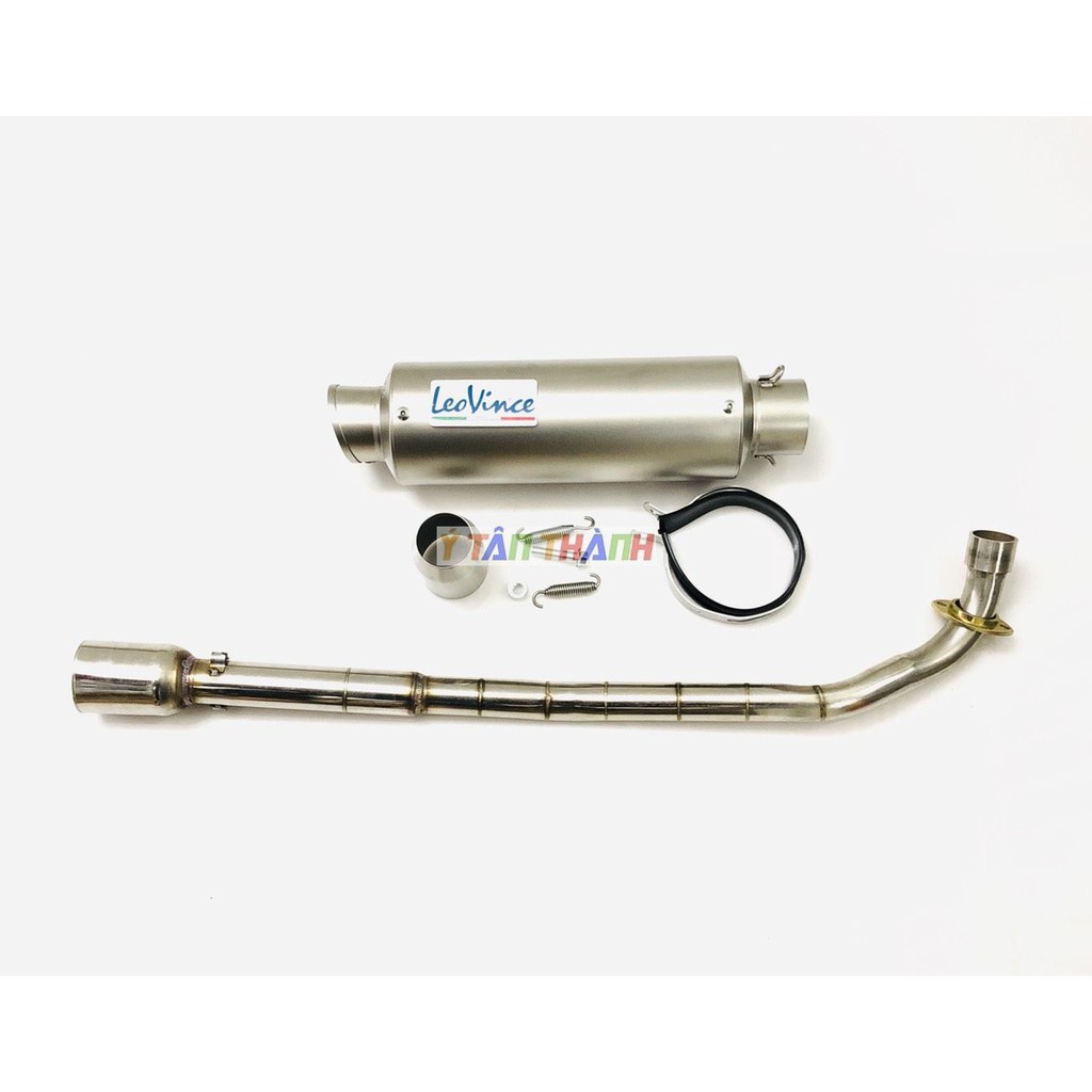 pô leovince inox gắn sirius