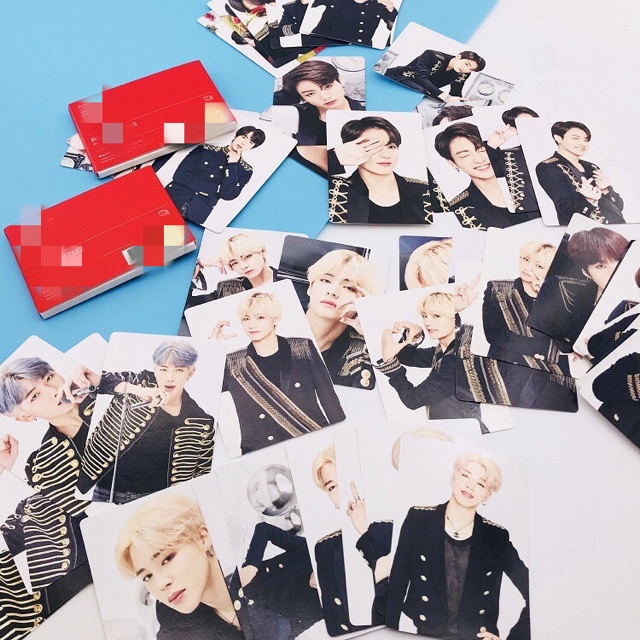 Set 8 thẻ hình BTS Love Yourself - Speak Yourself | Set 8 card BTS