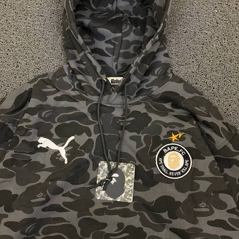 Áo Hoodie Puma X Bape Thời Trang Năng Động