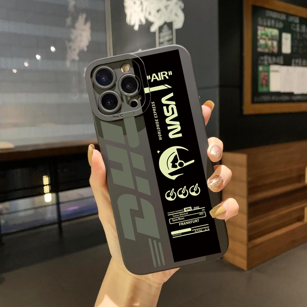 Ốp Điện Thoại Họa Tiết NASA Cho Realme C35 C11 2021 C12 C15 C21Y C25Y C25S Realme5 5i 6i 8 Pro