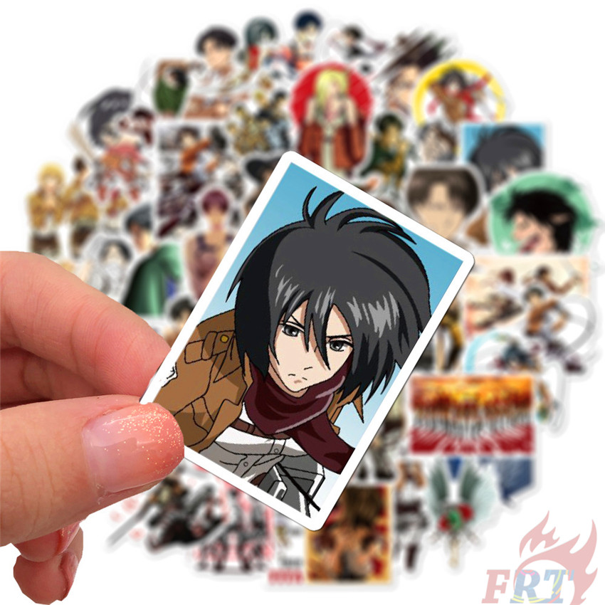 MIKASA Bộ 50 Hình Dán Phim Attack On Titan Series 05
