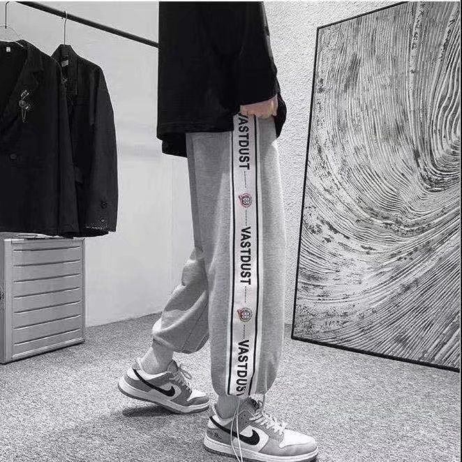 Quần Legging Dáng Rộng Phong Cách Hàn Quốc Thời Trang Thu Đông Cho Nam