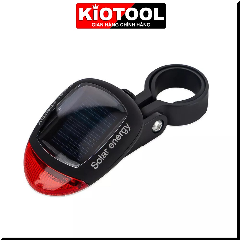 Đèn hậu xe đạp gắn yên năng lượng mặt trời Kiotool 3 chế độ sáng