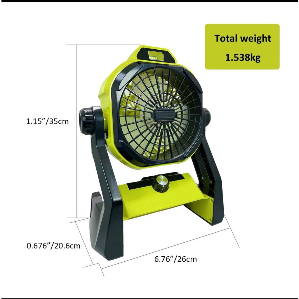 Máy quạt dùng pin và điện 14.4/21V TOYOKI Brushless chân Makita ( Dewalt/ Milwaukee) tùy chọn. BN.