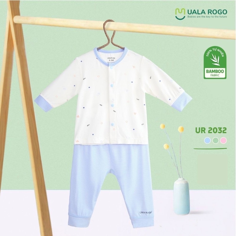 Bộ Cài Giữa Sơ Sinh Bamboo Pettit Uala Rogo UR 2032
