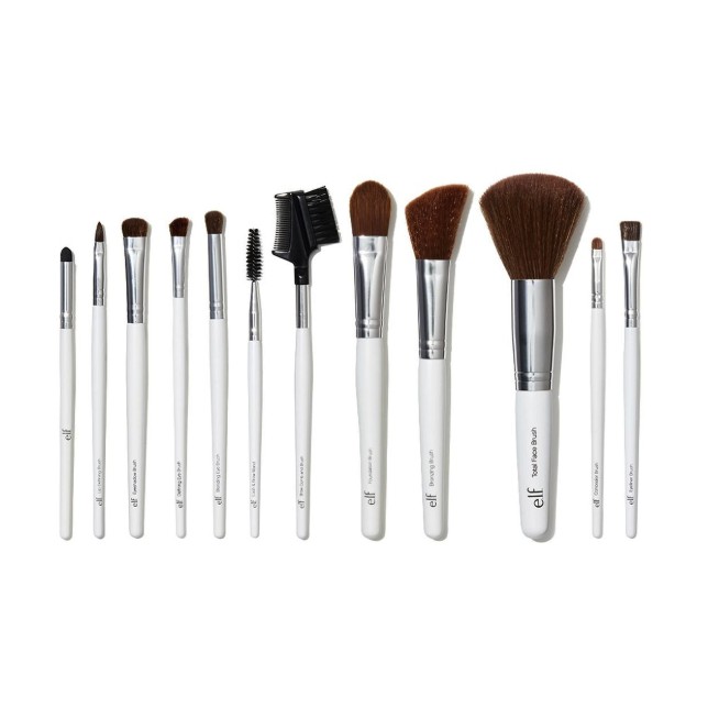 Set cọ ELF 12c cọ trắng