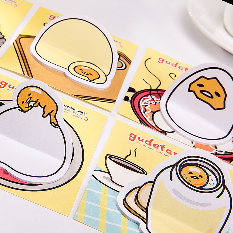 Giấy note ghi chú trứng Gudetama