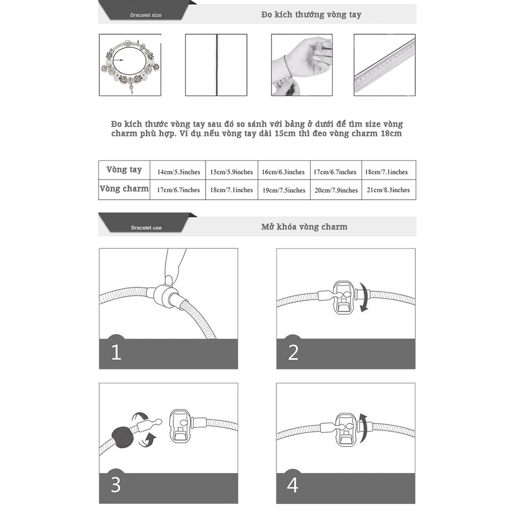 Vòng charm Evil eye (charm mắt ác, mắt quỷ)