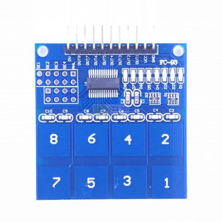 Mạch cảm ứng điện dung 8 kênh 2×4 TTP226