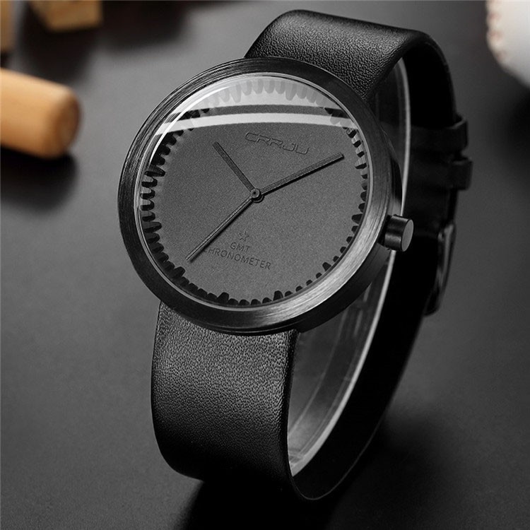 Đồng Hồ Nam Crrju 2125 Dây Da Sang Trọng Không Thấm Nước | BigBuy360 - bigbuy360.vn