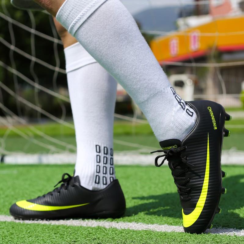 PAR Giày Đá Bóng Phong Cách Ronaldo FG Cá Tính Dành Cho Người Trưởng Thành Và Trẻ Em 35-45.$